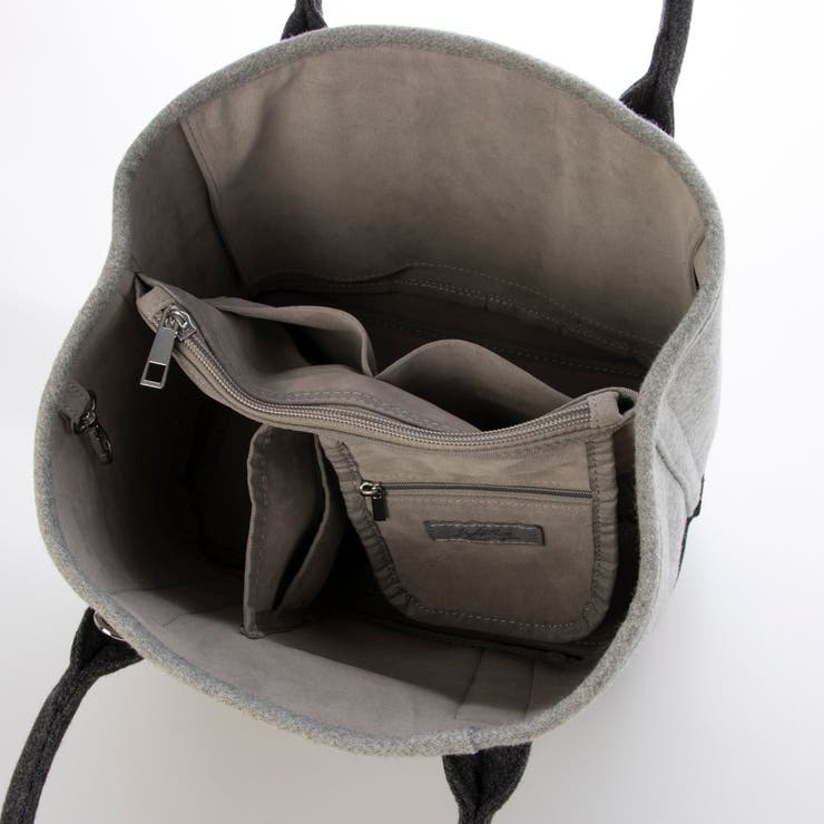 カシュカシュ cachechche / メルトン風パーテーショントート | UNBILLION | 詳細画像11 