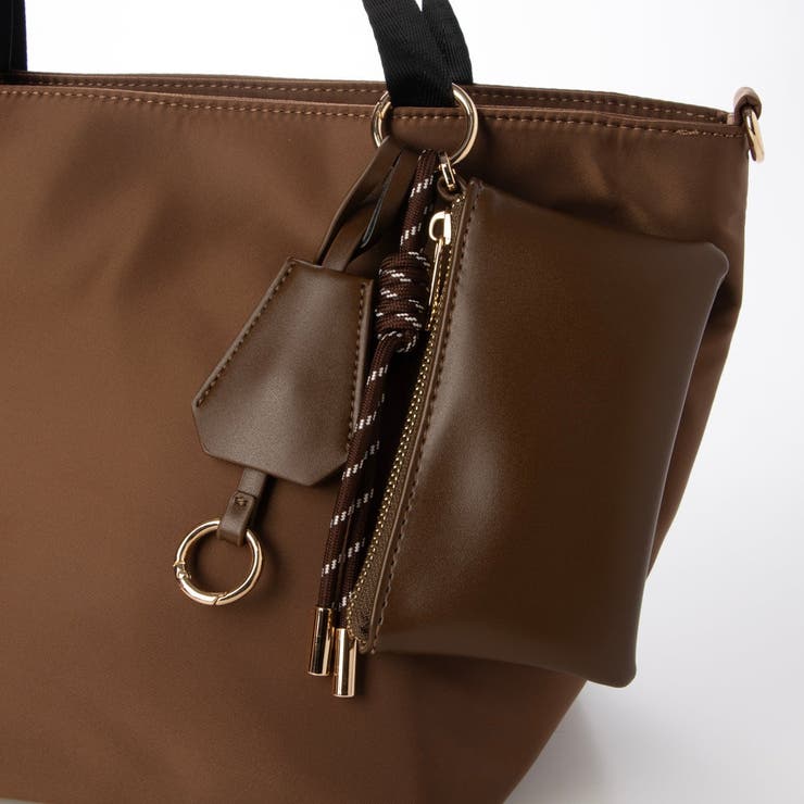 カシュカシュ  / チャームセット付きナイロン2wayトートバッグ | UNBILLION | 詳細画像11 