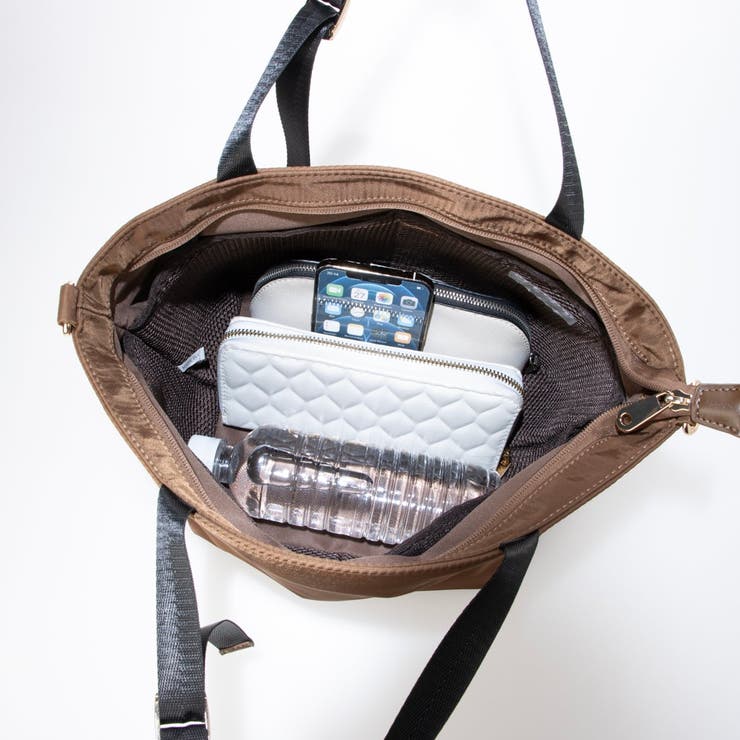 カシュカシュ  / チャームセット付きナイロン2wayトートバッグ | UNBILLION | 詳細画像13 