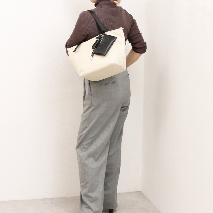 カシュカシュ  / チャームセット付きナイロン2wayトートバッグ | UNBILLION | 詳細画像2 