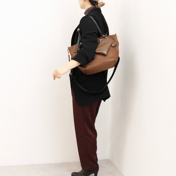 カシュカシュ  / チャームセット付きナイロン2wayトートバッグ | UNBILLION | 詳細画像4 