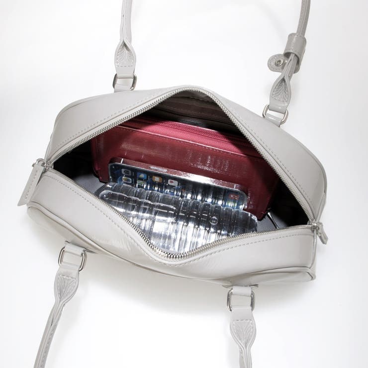 カシュカシュ cachecache / 横長エナメルボストン | UNBILLION | 詳細画像11 