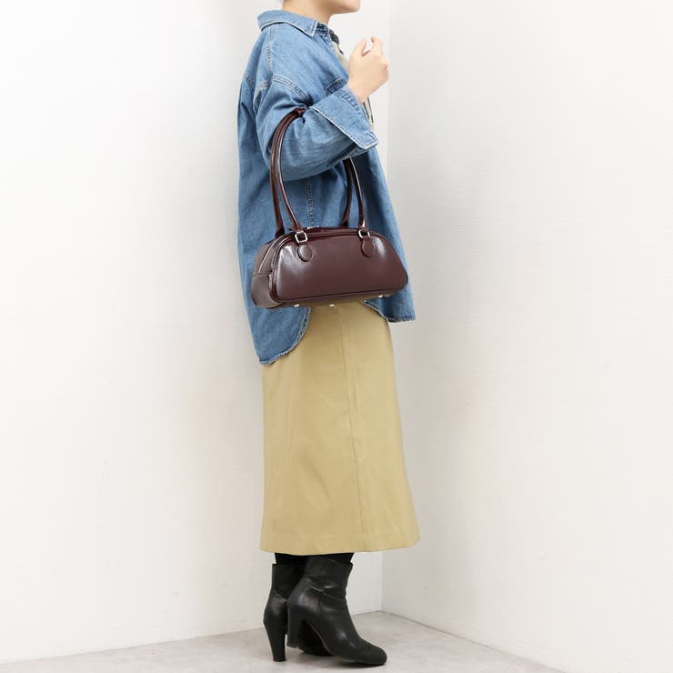 カシュカシュ cachecache / 横長エナメルボストン | UNBILLION | 詳細画像4 