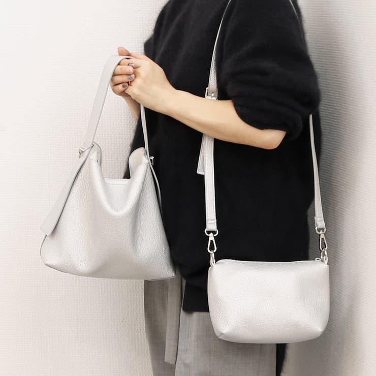 カシュカシュ  / ポーチショルダー付き2wayホーボーバッグ | UNBILLION | 詳細画像1 