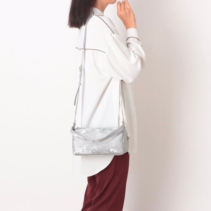 カシュカシュ cachecache / シルクサテン風合皮筒形ショルダー | UNBILLION | 詳細画像4 