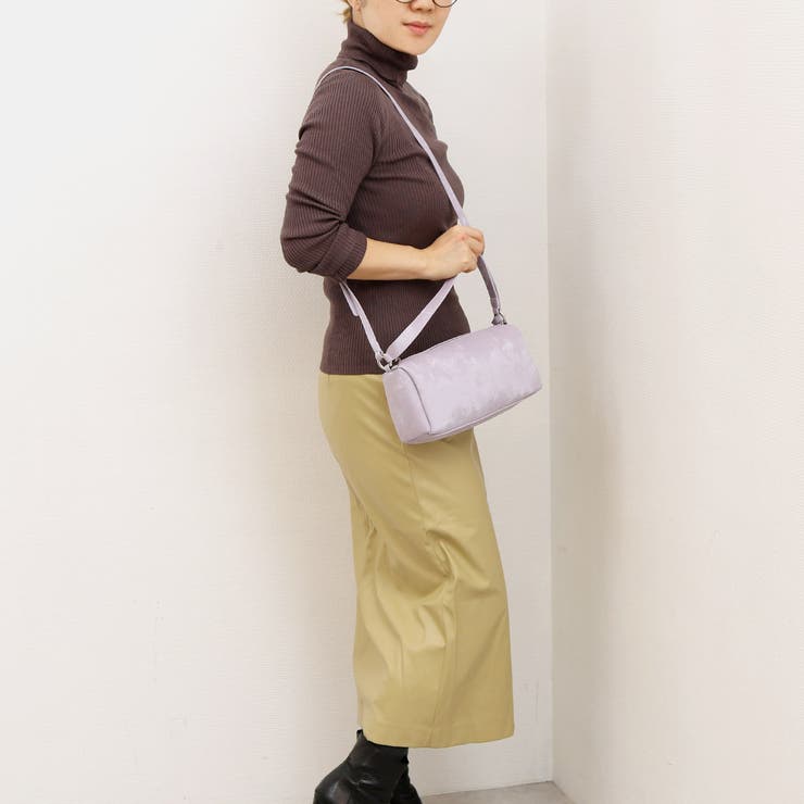 カシュカシュ cachecache / シルクサテン風合皮筒形ショルダー | UNBILLION | 詳細画像6 