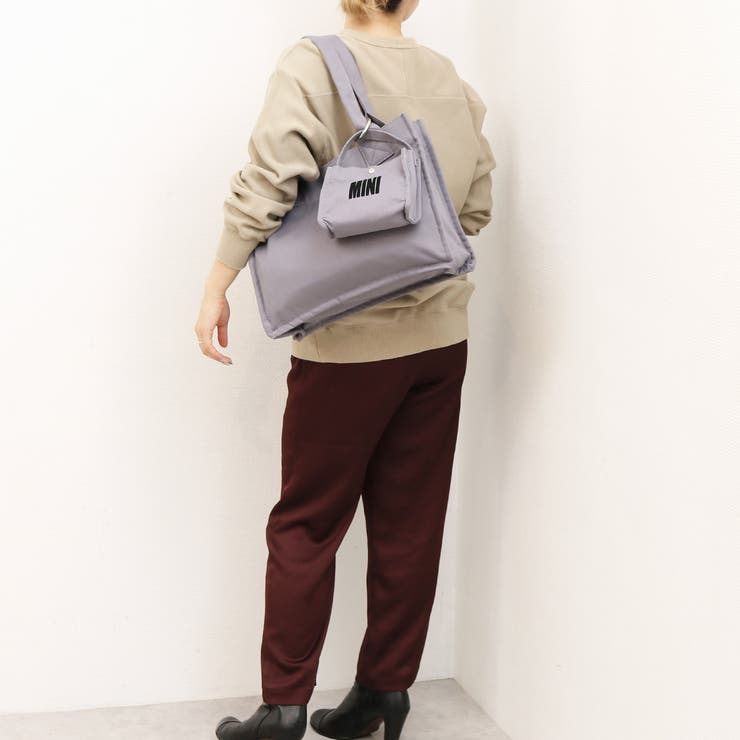 カシュカシュ cachecache / フロッキーポーチ付きキャンバストート | UNBILLION | 詳細画像10 