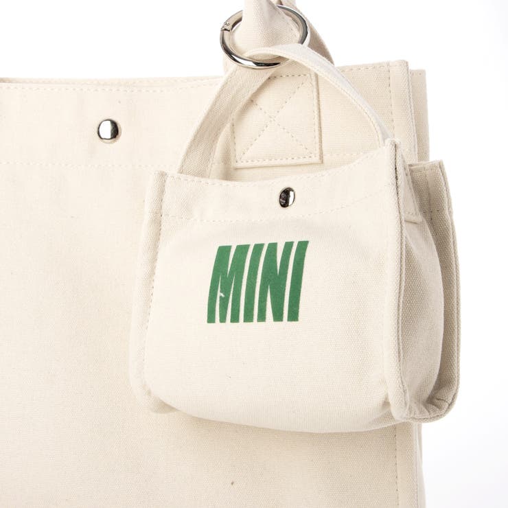 カシュカシュ cachecache / フロッキーポーチ付きキャンバストート | UNBILLION | 詳細画像15 