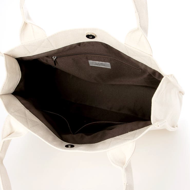 カシュカシュ cachecache / フロッキーポーチ付きキャンバストート | UNBILLION | 詳細画像16 