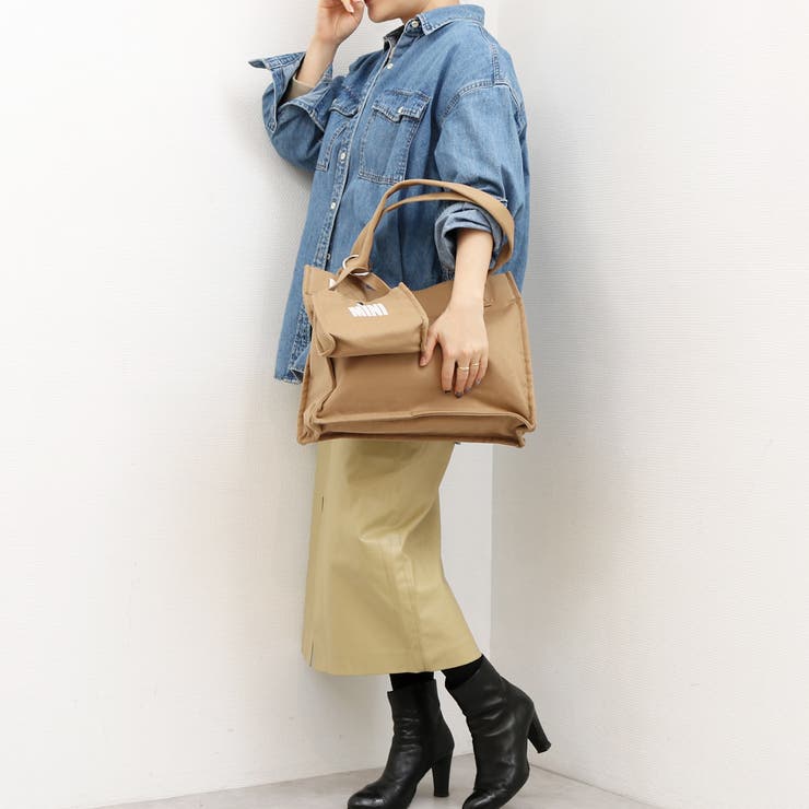 カシュカシュ cachecache / フロッキーポーチ付きキャンバストート | UNBILLION | 詳細画像4 