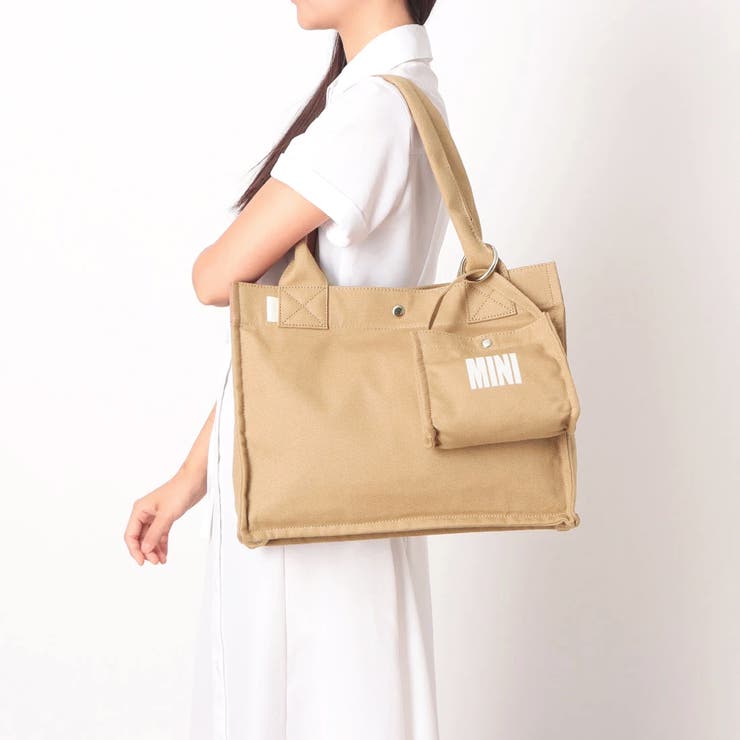 カシュカシュ cachecache / フロッキーポーチ付きキャンバストート | UNBILLION | 詳細画像6 