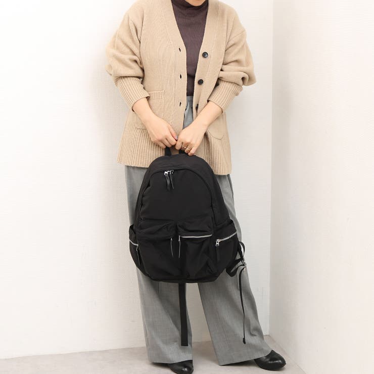 カシュカシュ cachecache / 10ポケットナイロンリュック | UNBILLION | 詳細画像11 