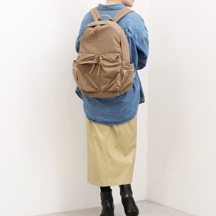 カシュカシュ cachecache / 10ポケットナイロンリュック | UNBILLION | 詳細画像3 