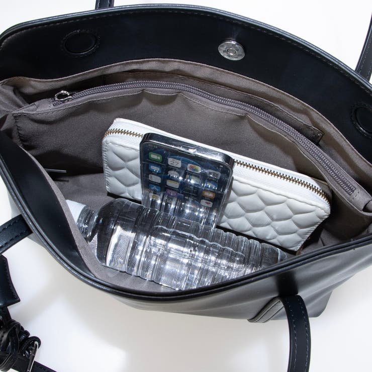 カシュカシュ cachecache / 結びチャーム付き2wayワイドトート | UNBILLION | 詳細画像23 