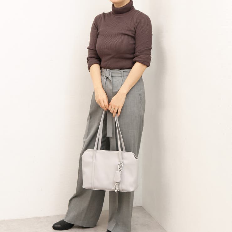 カシュカシュ cachecache / 結びチャーム付き2wayワイドトート | UNBILLION | 詳細画像9 