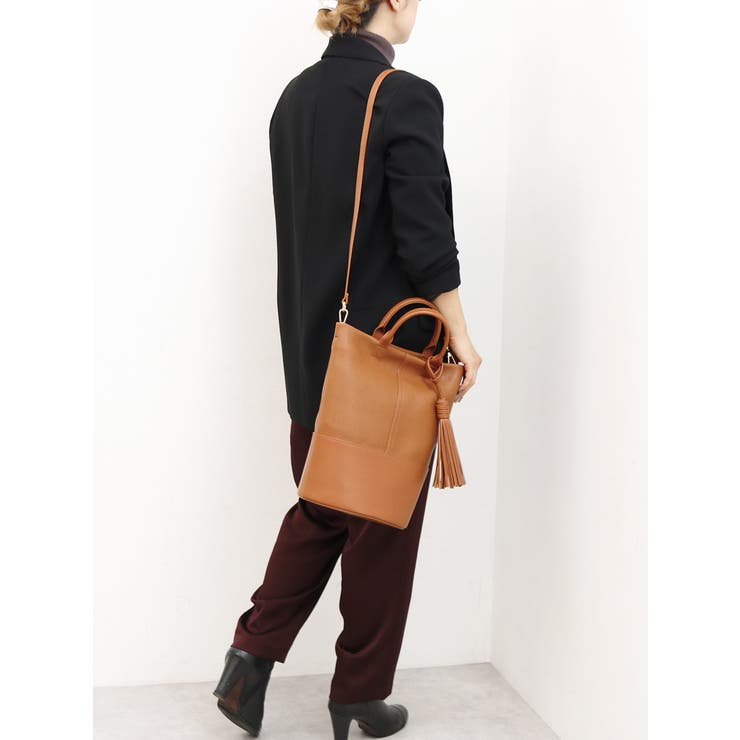 カシュカシュ cachecache / タッセル付きバケツ2wayバッグ | UNBILLION | 詳細画像4 