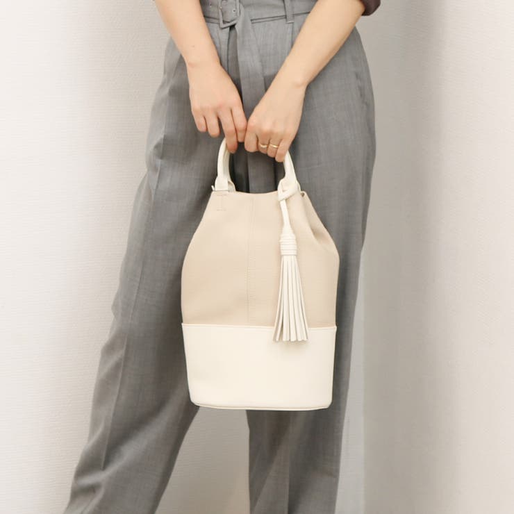 カシュカシュ cachecache / タッセル付きバケツ2wayバッグ | UNBILLION | 詳細画像5 