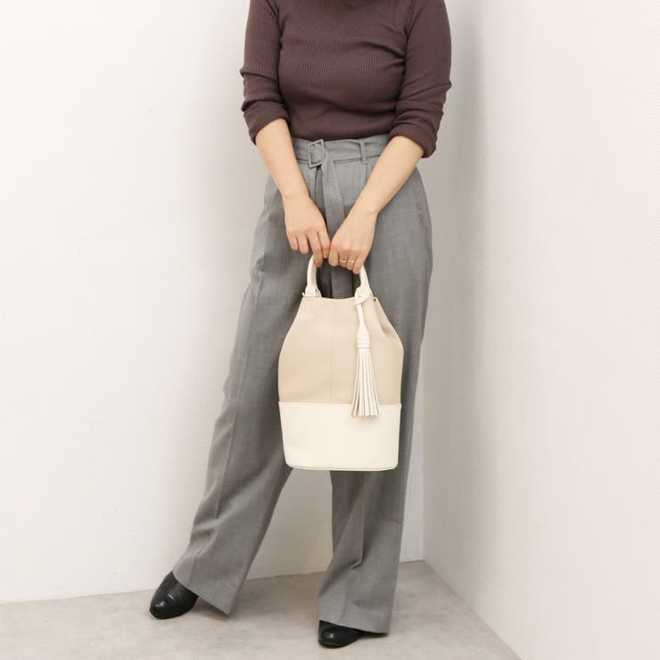 カシュカシュ cachecache / タッセル付きバケツ2wayバッグ | UNBILLION | 詳細画像6 