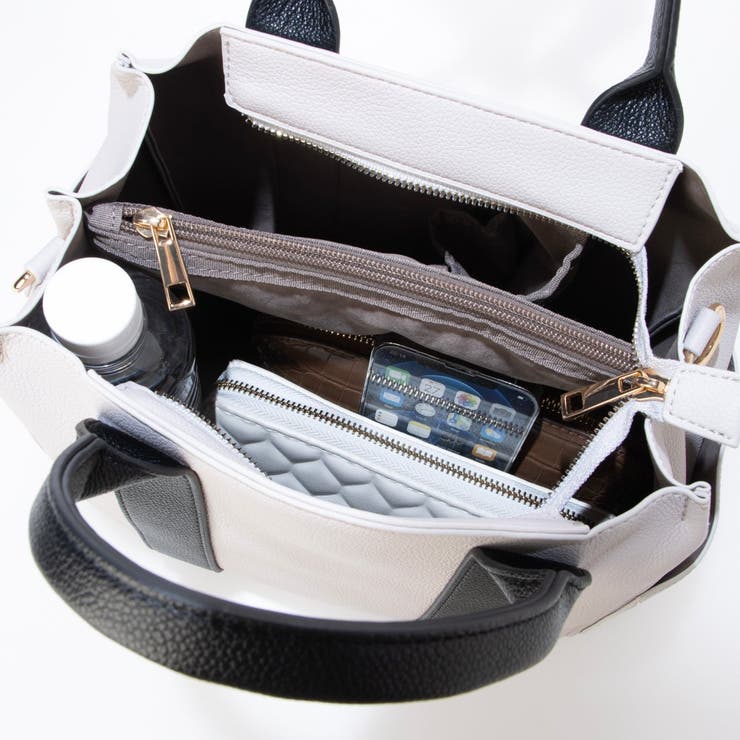 カシュカシュ cachecache / 6ポケットパーテーション2wayトート | UNBILLION | 詳細画像15 