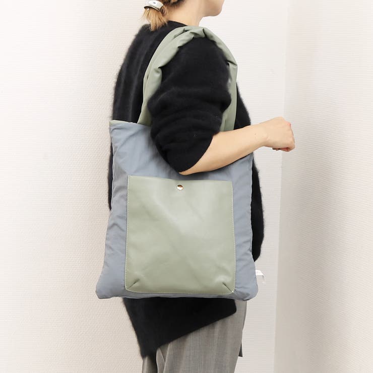 カシュカシュ cachecache / 合皮×ナイロンリバーシブルトート | UNBILLION | 詳細画像3 