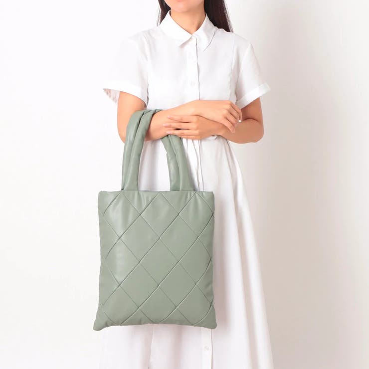 カシュカシュ cachecache / 合皮×ナイロンリバーシブルトート | UNBILLION | 詳細画像4 