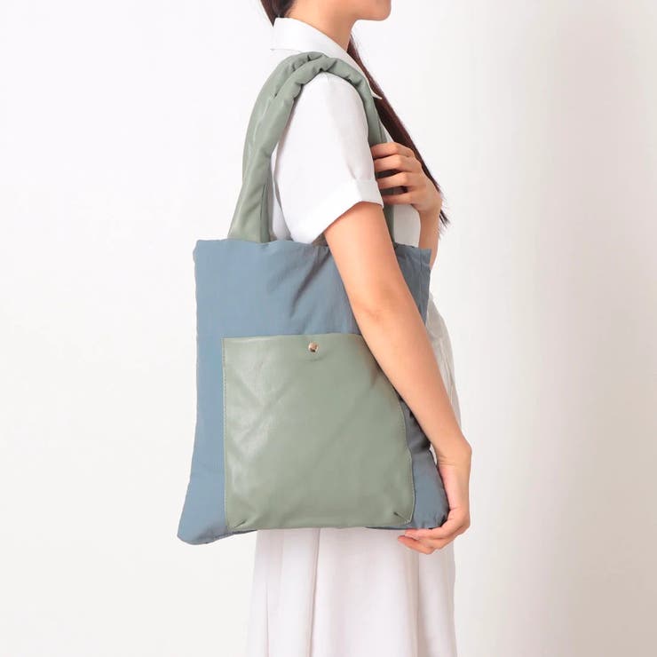 カシュカシュ cachecache / 合皮×ナイロンリバーシブルトート | UNBILLION | 詳細画像5 