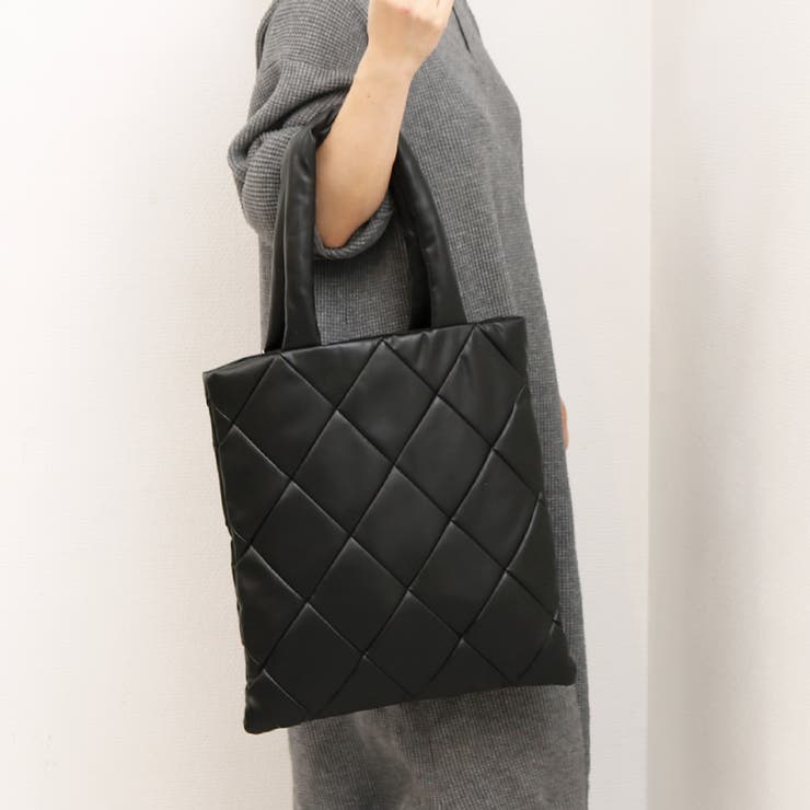 カシュカシュ cachecache / 合皮×ナイロンリバーシブルトート | UNBILLION | 詳細画像6 