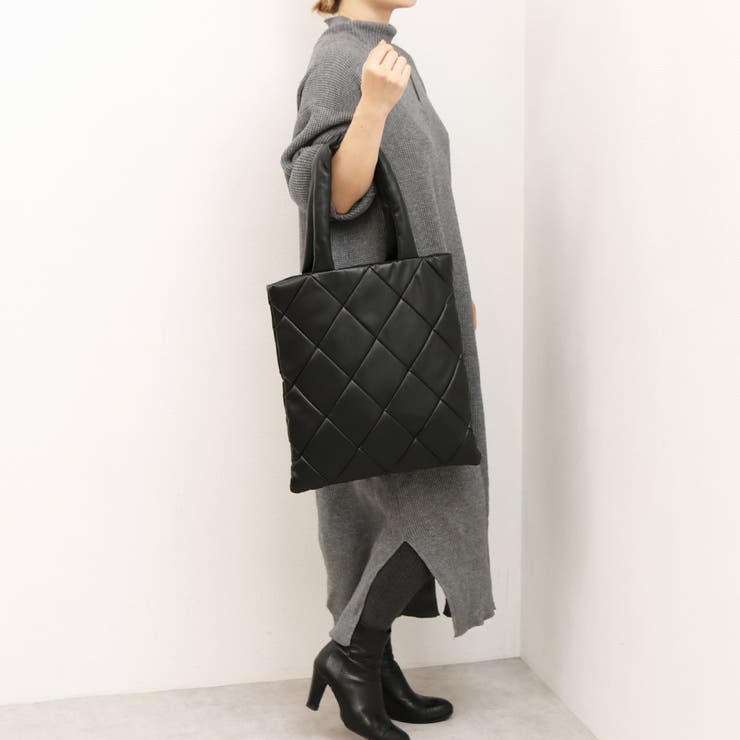 カシュカシュ cachecache / 合皮×ナイロンリバーシブルトート | UNBILLION | 詳細画像7 