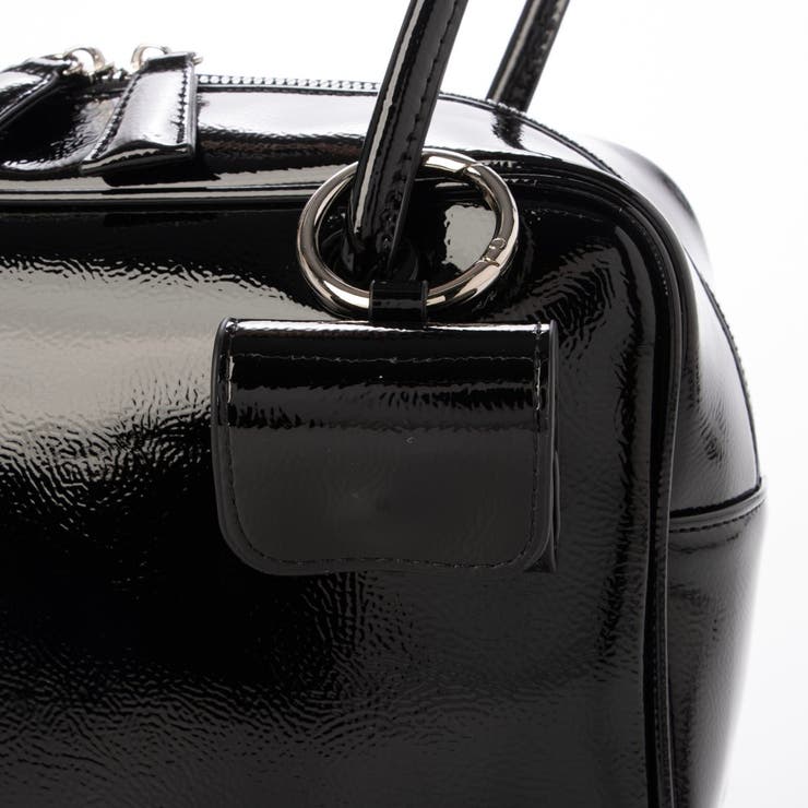 カシュカシュ cachecache / エナメル調中型ボストン | UNBILLION | 詳細画像22 