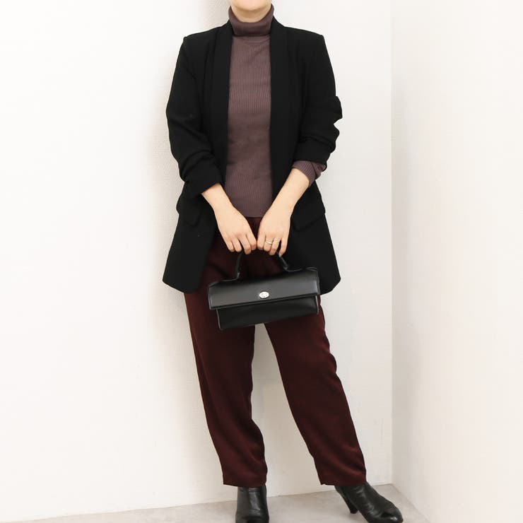 カシュカシュ cachecache / 横長スムース2wayショルダーバッグ | UNBILLION | 詳細画像9 