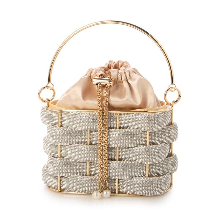 カシュカシュ cachecache / メタリックメッシュオーバルバッグ | UNBILLION | 詳細画像15