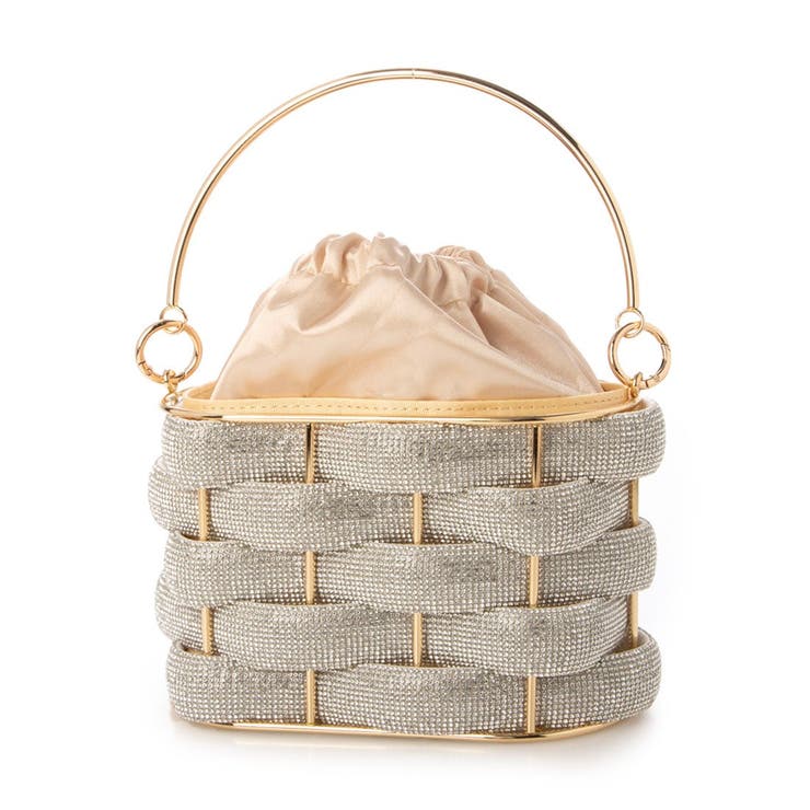 カシュカシュ cachecache / メタリックメッシュオーバルバッグ | UNBILLION | 詳細画像16