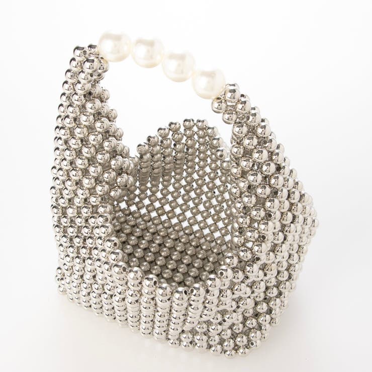 カシュカシュ cachecache / シルバービーズ手提げバッグ | UNBILLION | 詳細画像9