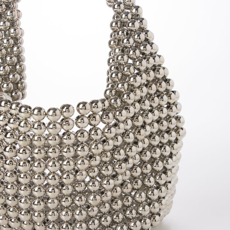 カシュカシュ cachecache / シルバービーズ手提げバッグ | UNBILLION | 詳細画像11