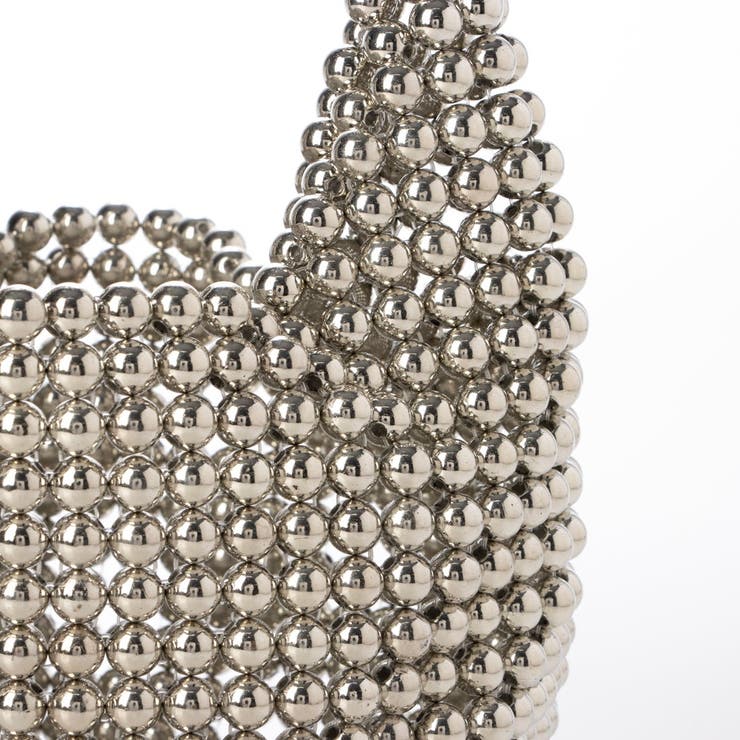 カシュカシュ cachecache / シルバービーズ手提げバッグ | UNBILLION | 詳細画像18