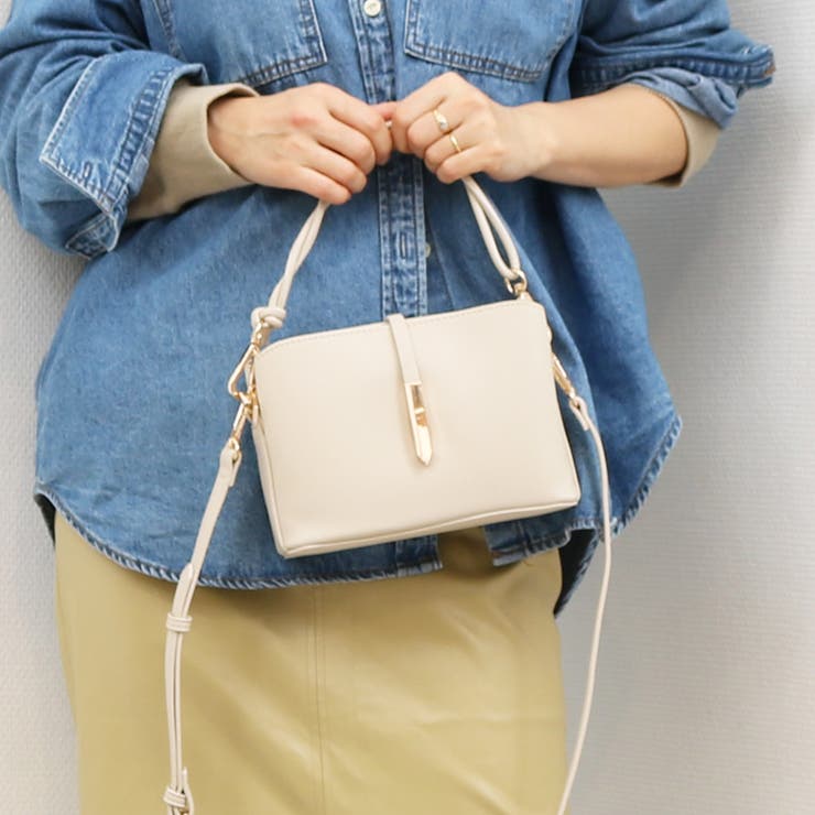 カシュカシュ cachecache / メタルフラップ3つ口ミニショルダー | UNBILLION | 詳細画像1 