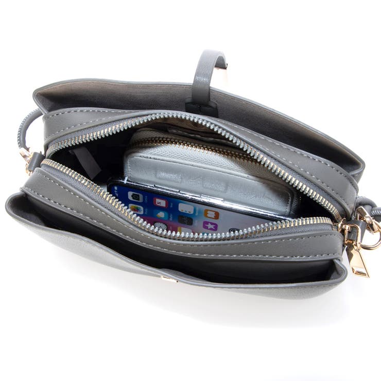 カシュカシュ cachecache / メタルフラップ3つ口ミニショルダー | UNBILLION | 詳細画像24 