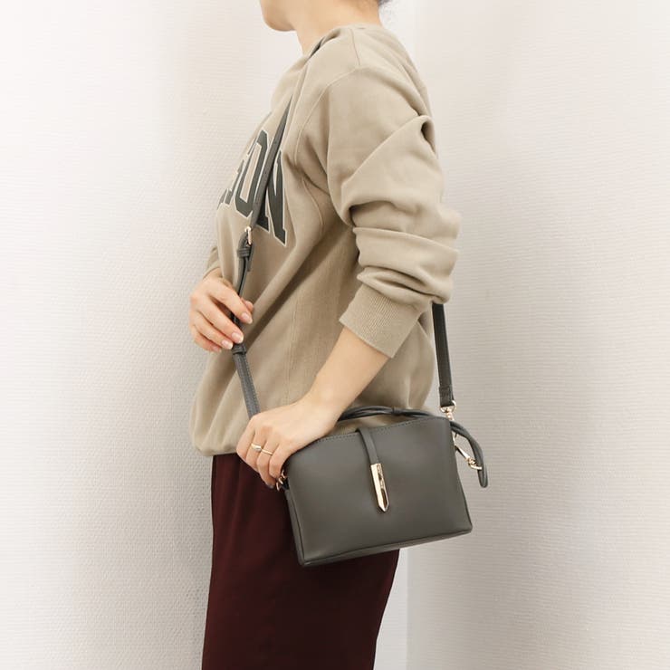 カシュカシュ cachecache / メタルフラップ3つ口ミニショルダー | UNBILLION | 詳細画像8 