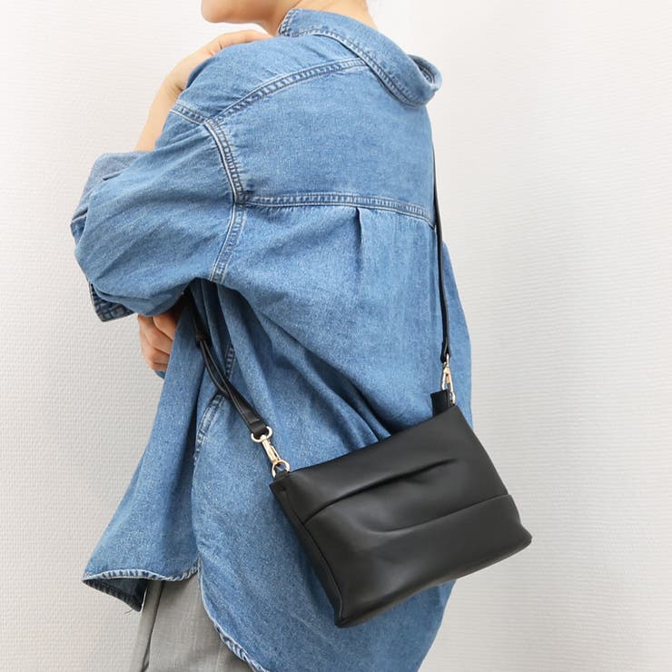 カシュカシュ cachecache / ギャザーチェーン2wayショルダー | UNBILLION | 詳細画像2 