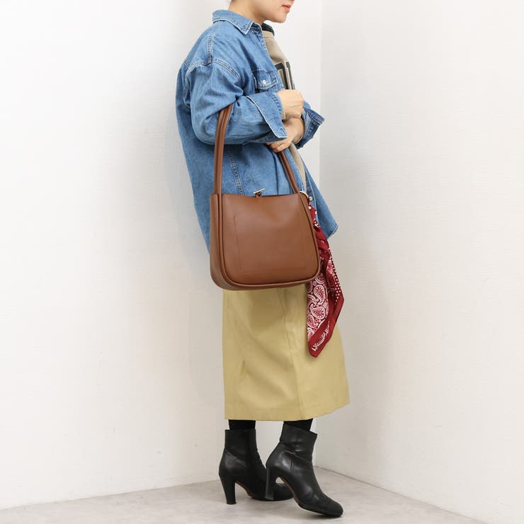 カシュカシュ cachecache スカーフチャーム付きロングハンドルトート | UNBILLION | 詳細画像3 