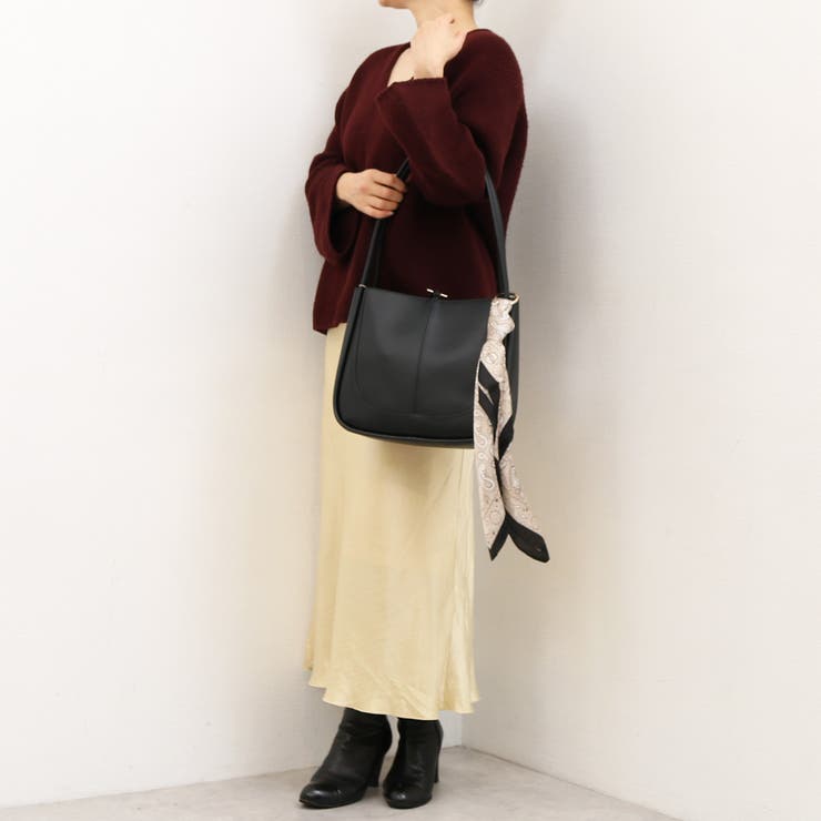 カシュカシュ cachecache スカーフチャーム付きロングハンドルトート | UNBILLION | 詳細画像6 