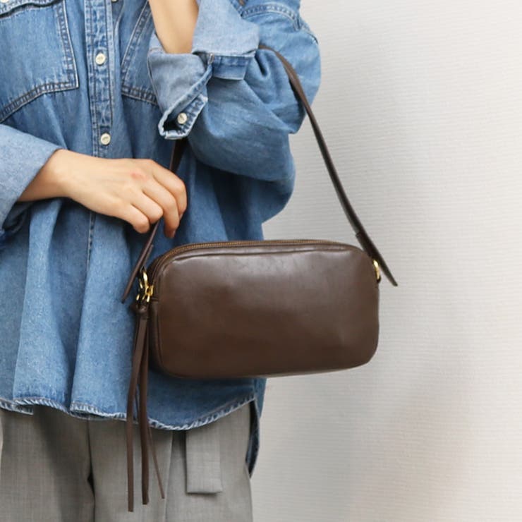 カシュカシュ cachecache / ダブルジップ2wayショルダー | UNBILLION | 詳細画像1 