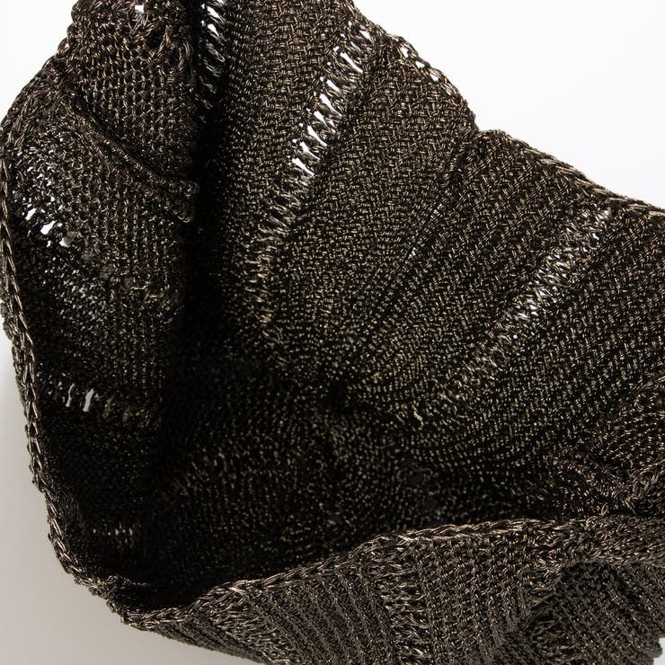 カシュカシュ cachecache / ラメ糸ラウンドセミショルダー | UNBILLION | 詳細画像23 