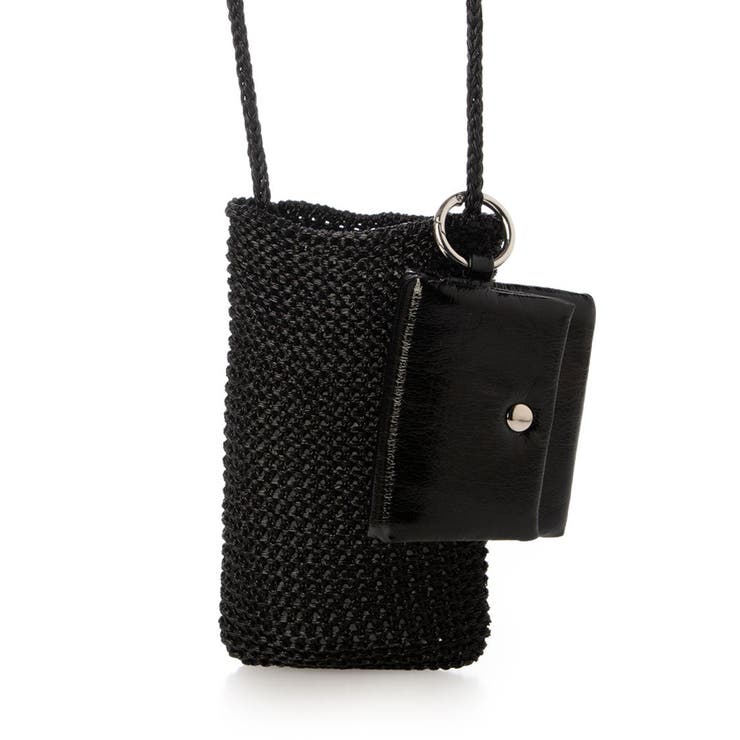 カシュカシュ cachecache / メタリックニットスマホショルダーバッグ | UNBILLION | 詳細画像23 
