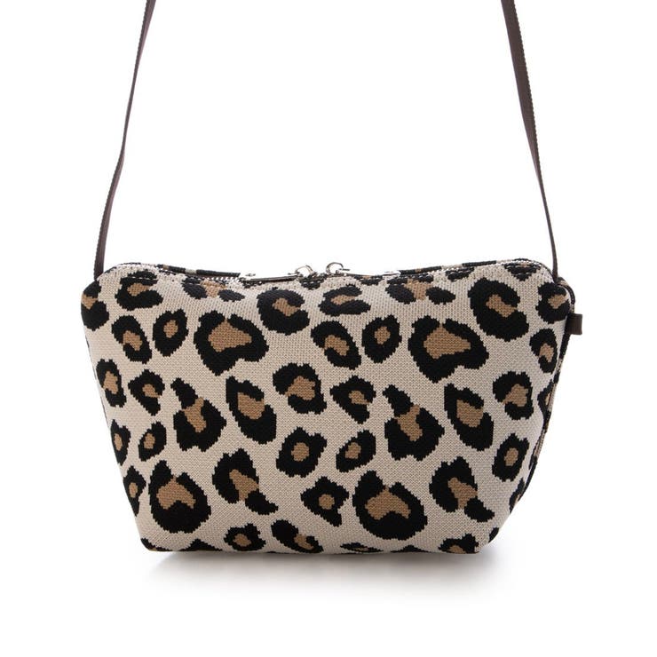 ベージュ | カシュカシュ cachecache / ニットジャガード舟形ショルダー | UNBILLION