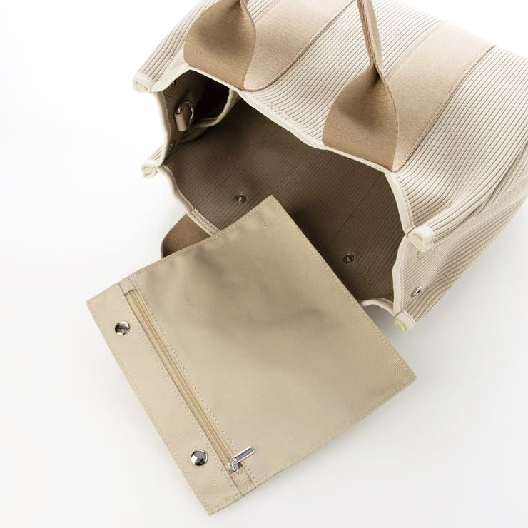 カシュカシュ cachecache / ジャガードニットスクエア2wayトート | UNBILLION | 詳細画像18 