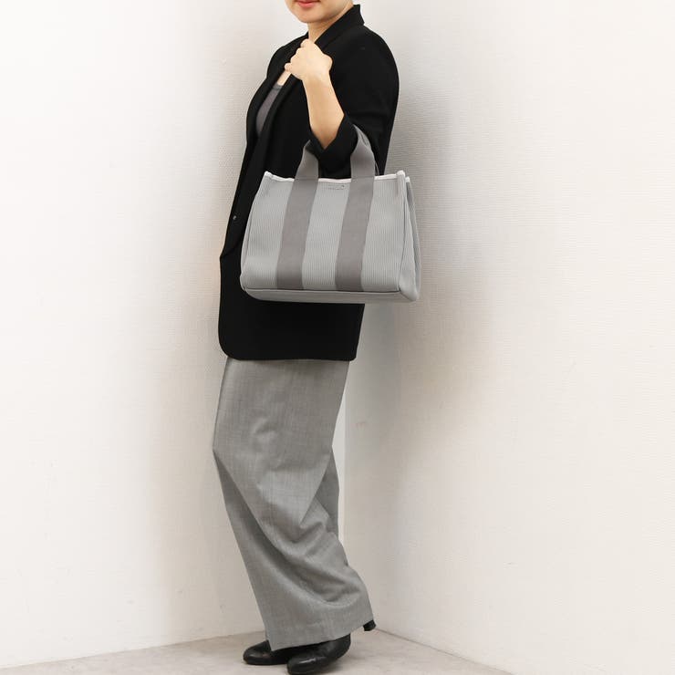 カシュカシュ cachecache / ジャガードニットスクエア2wayトート | UNBILLION | 詳細画像2 