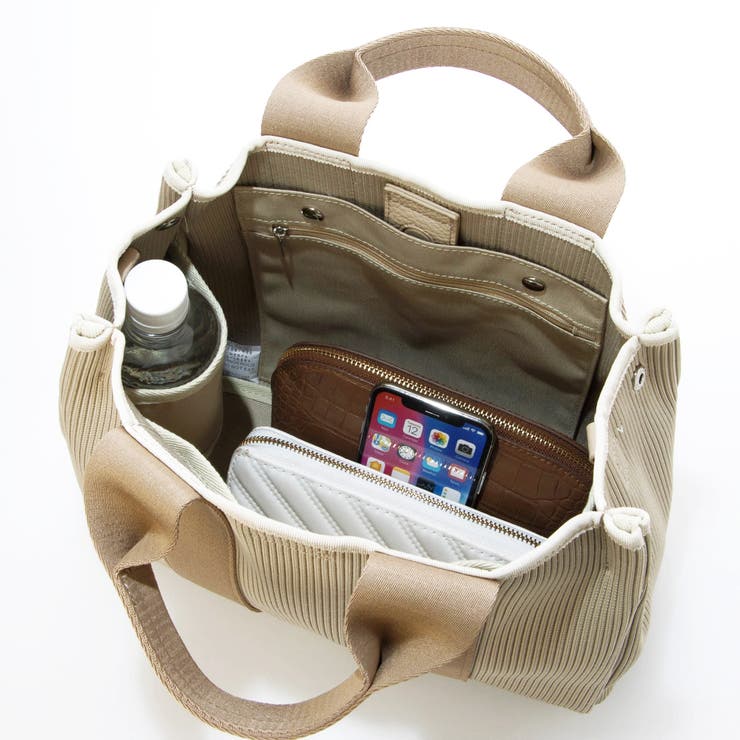 カシュカシュ cachecache / ジャガードニットスクエア2wayトート | UNBILLION | 詳細画像22 