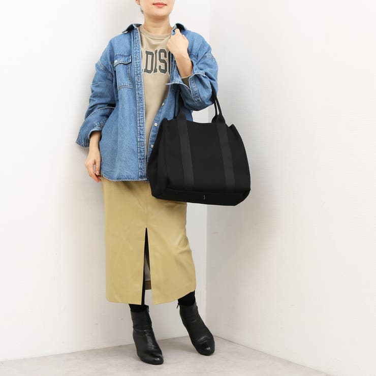 カシュカシュ cachecache / ジャガードニットスクエアビッグトート | UNBILLION | 詳細画像2 