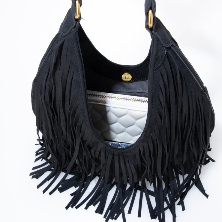 カシュカシュ cachecache / スエードフリンジセミショルダー | UNBILLION | 詳細画像17 